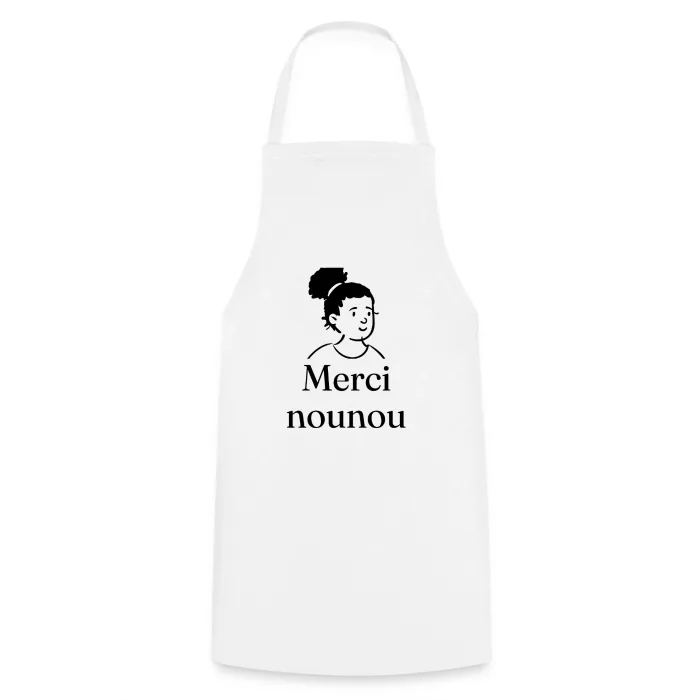 Tablier de cuisine personnalisé au prénom, cadeau pour la nounou