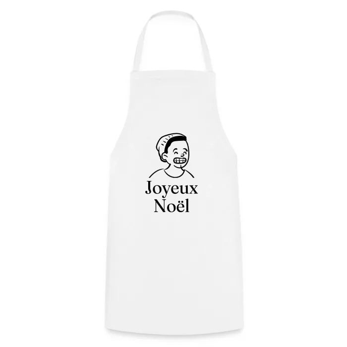 Tablier de cuisine personnalisé au prénom, cadeau pour Noël