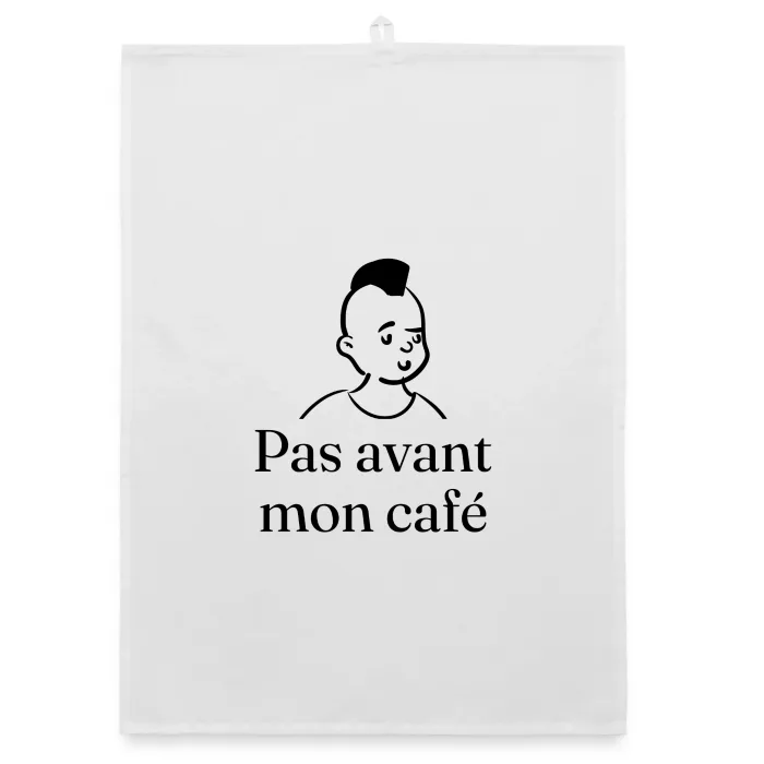 Torchon personnalisé au prénom, cadeau drôle
