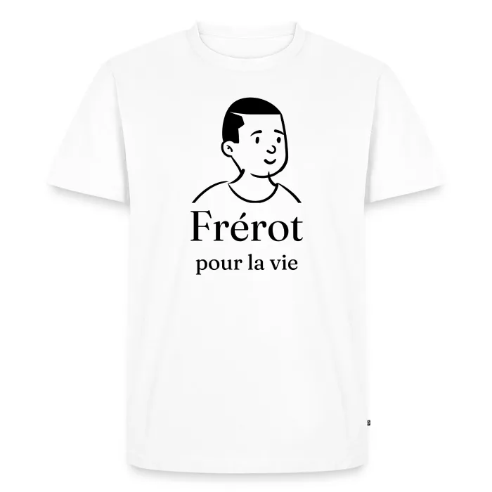 T-shirt homme personnalisé au prénom, cadeau pour son frère