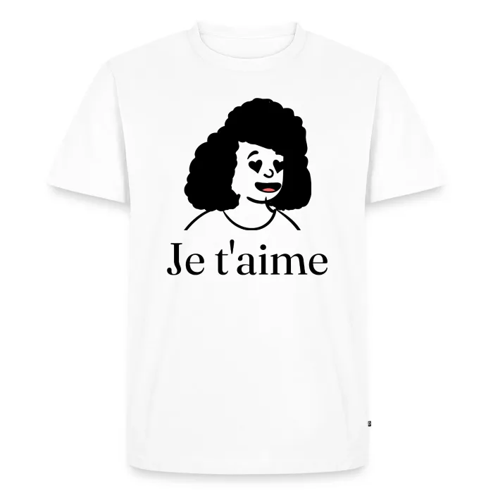 T-shirt homme personnalisé au prénom, cadeau pour la Saint-Valentin