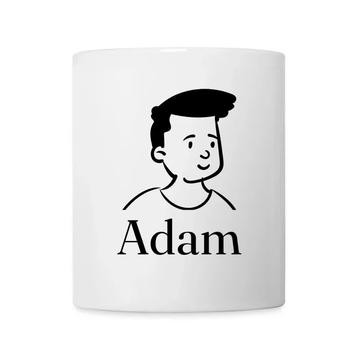 Mug personnalisé au prénom Adam