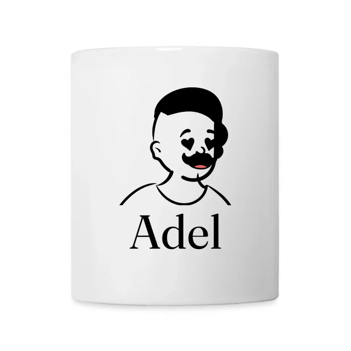 Mug personnalisé au prénom Adel