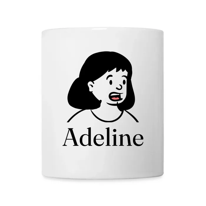 Mug personnalisé au prénom Adeline