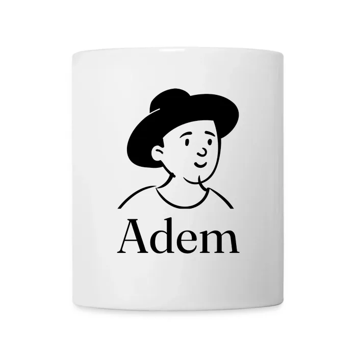 Mug personnalisé au prénom Adem
