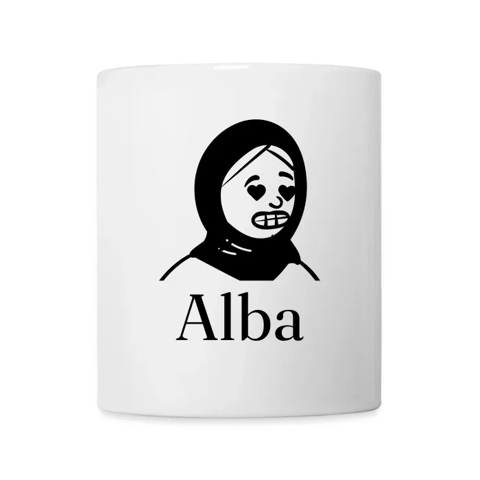 Mug personnalisé au prénom Alba