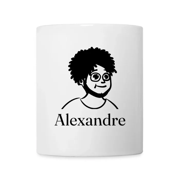 Mug personnalisé au prénom Alexandre