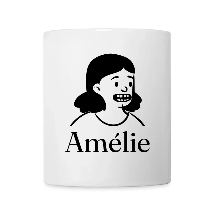 Mug personnalisé au prénom Amélie