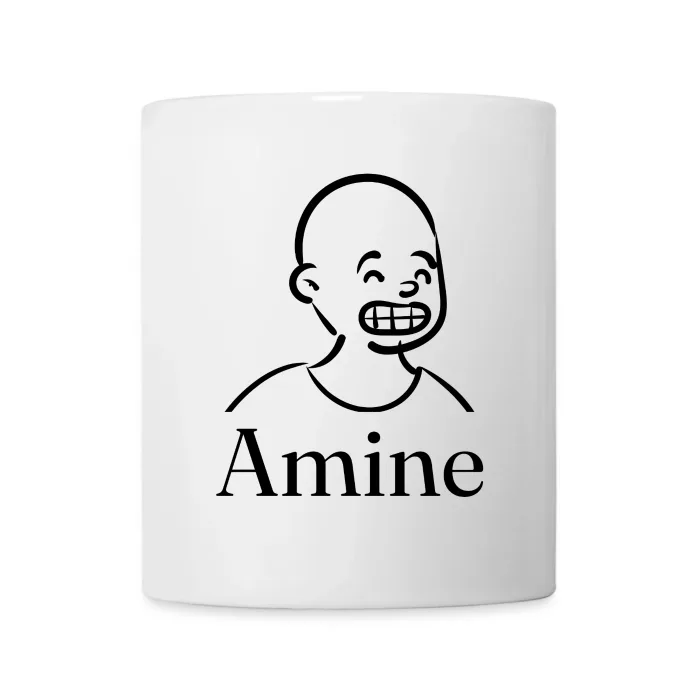 Mug personnalisé au prénom Amine