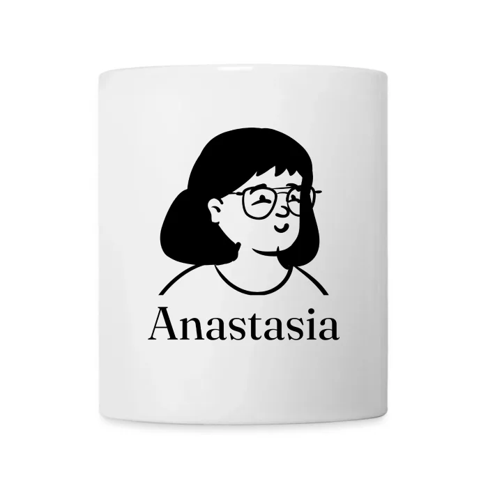 Mug personnalisé au prénom Anastasia