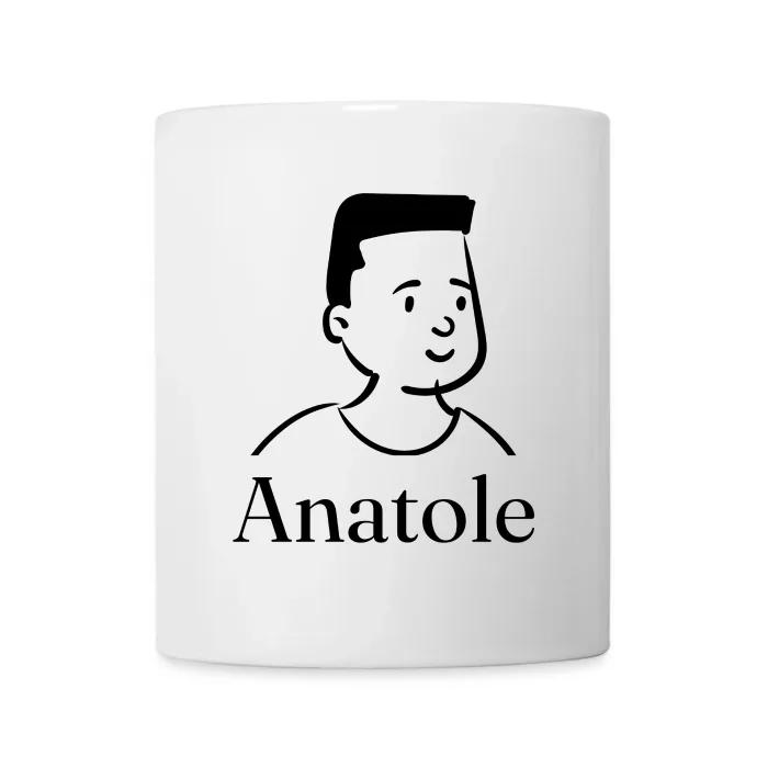 Mug personnalisé au prénom Anatole