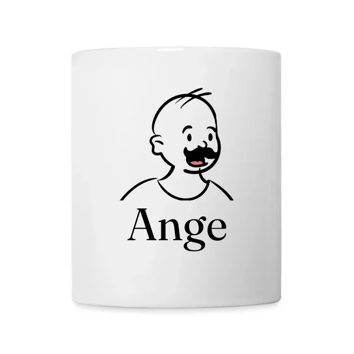 Mug personnalisé au prénom Ange