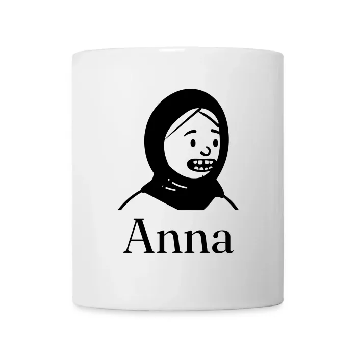 Mug personnalisé au prénom Anna