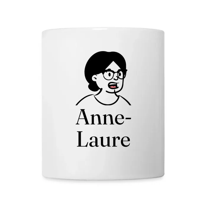 Mug personnalisé au prénom Anne-Laure