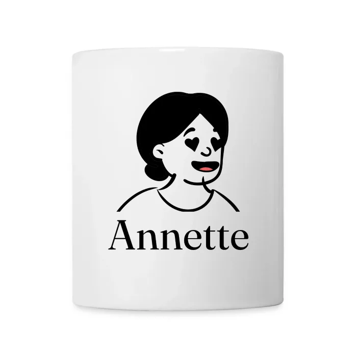 Mug personnalisé au prénom Annette