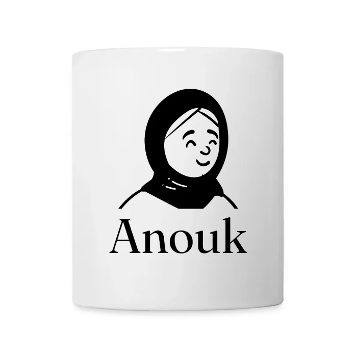 Mug personnalisé au prénom Anouk