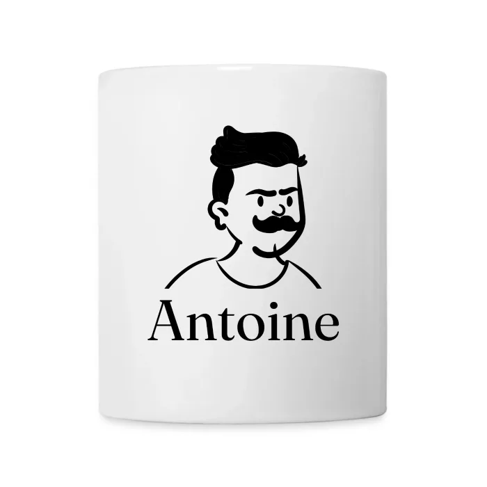 Mug personnalisé au prénom Antoine