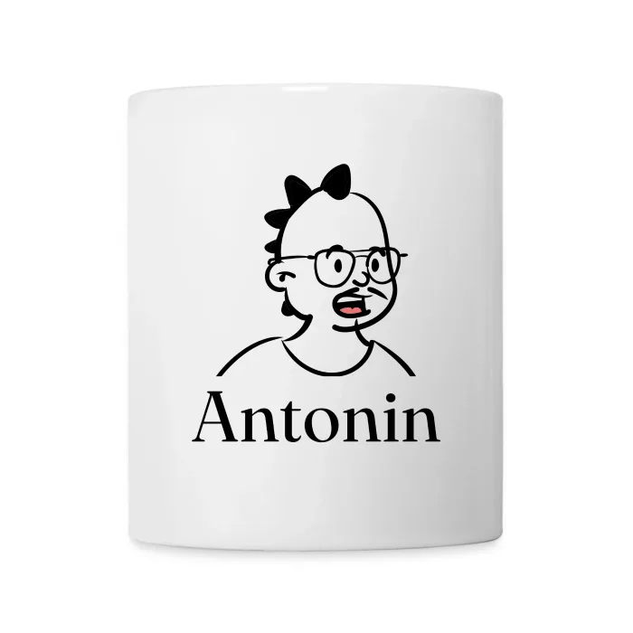 Mug personnalisé au prénom Antonin