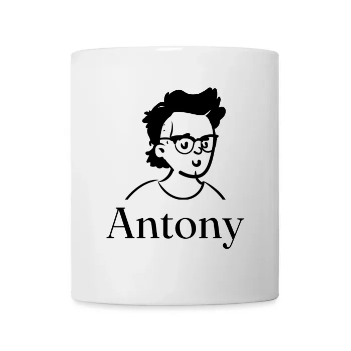 Mug personnalisé au prénom Antony
