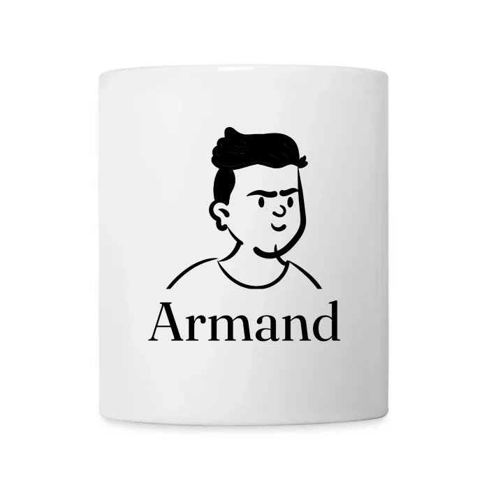 Mug personnalisé au prénom Armand