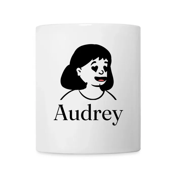 Mug personnalisé au prénom Audrey