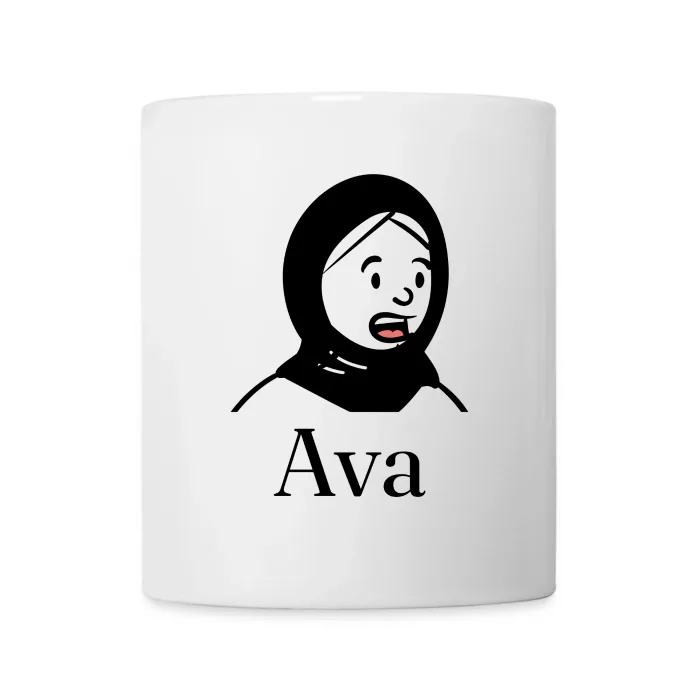 Mug personnalisé au prénom Ava