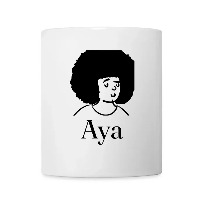 Mug personnalisé au prénom Aya
