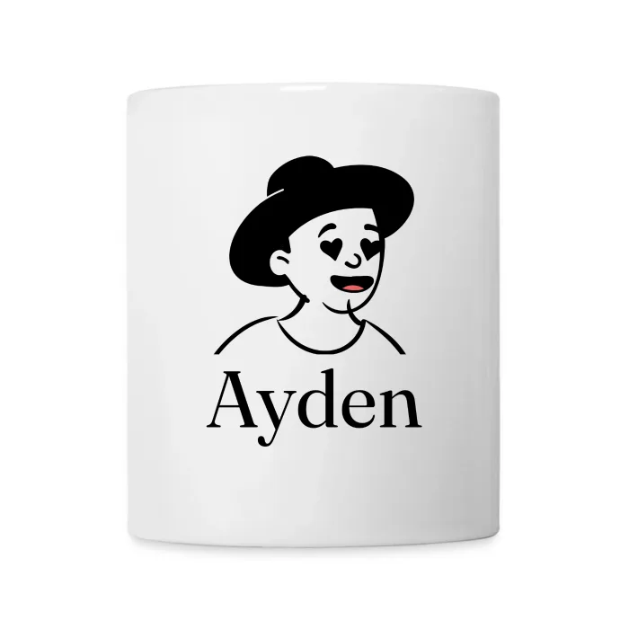 Mug personnalisé au prénom Ayden