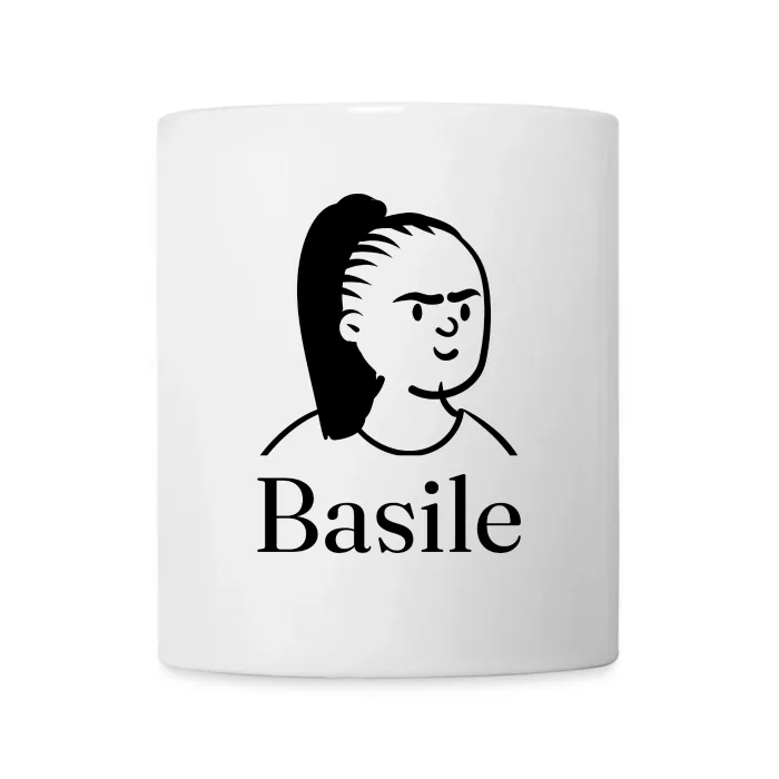 Mug personnalisé au prénom Basile