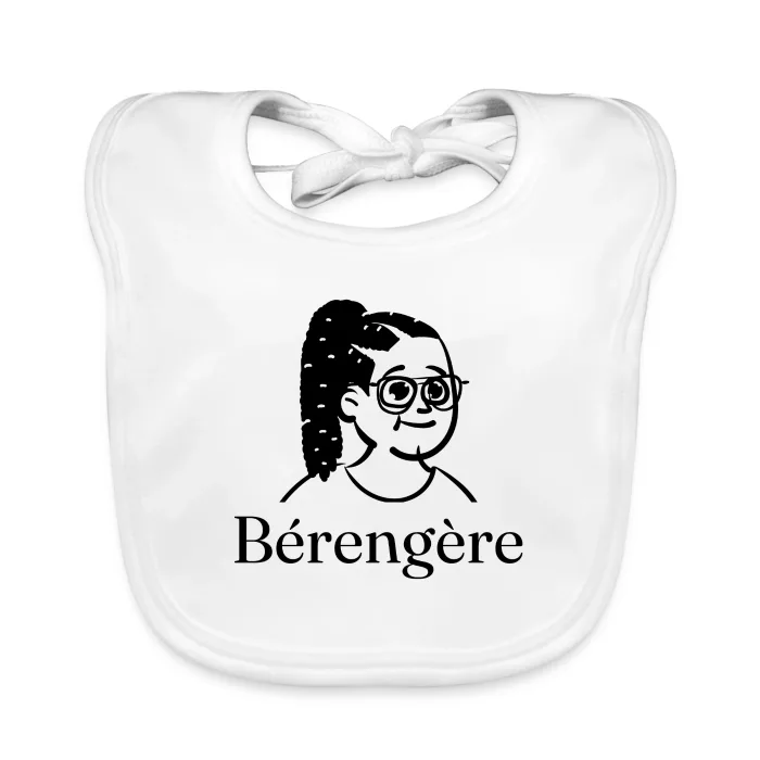 Bavoir bébé personnalisé au prénom Bérengère