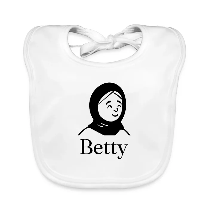 Bavoir bébé personnalisé au prénom Betty