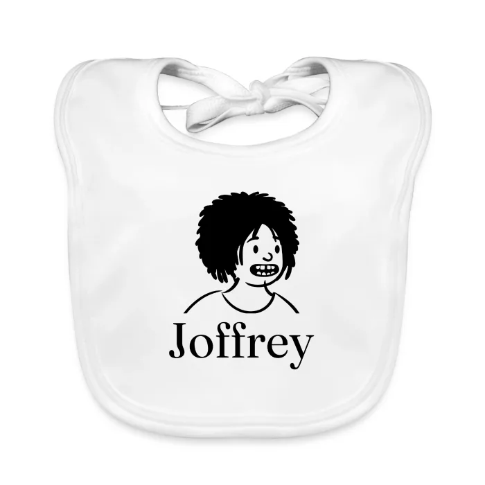Bavoir bébé personnalisé au prénom Joffrey