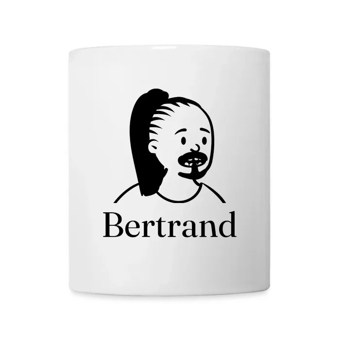 Mug personnalisé au prénom Bertrand