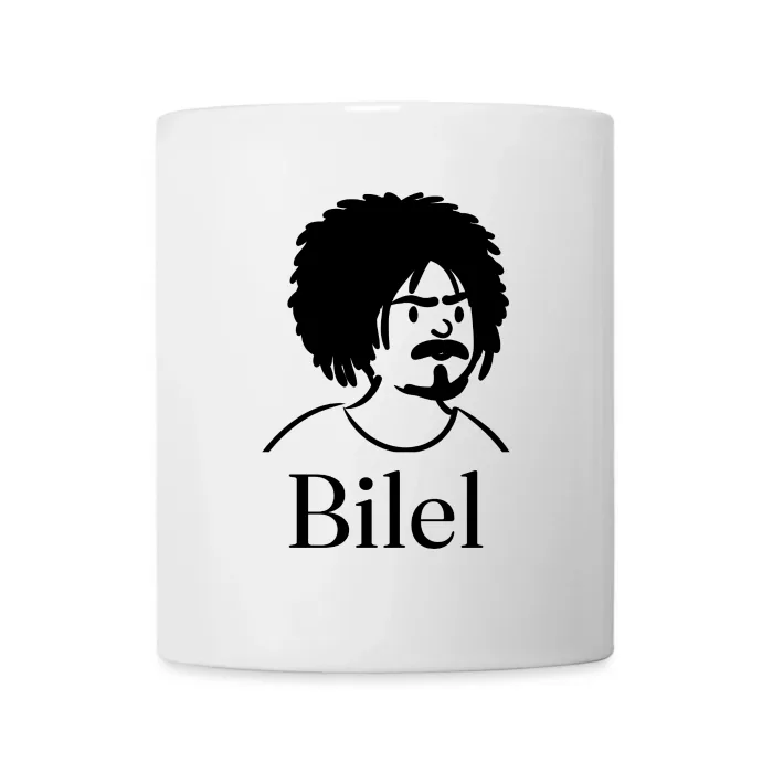 Mug personnalisé au prénom Bilel