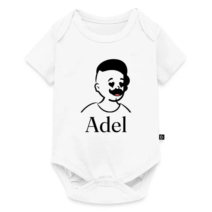 Body bébé personnalisé au prénom Adel