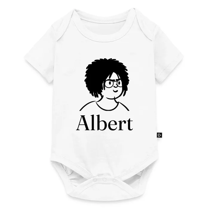 Body bébé personnalisé au prénom Albert