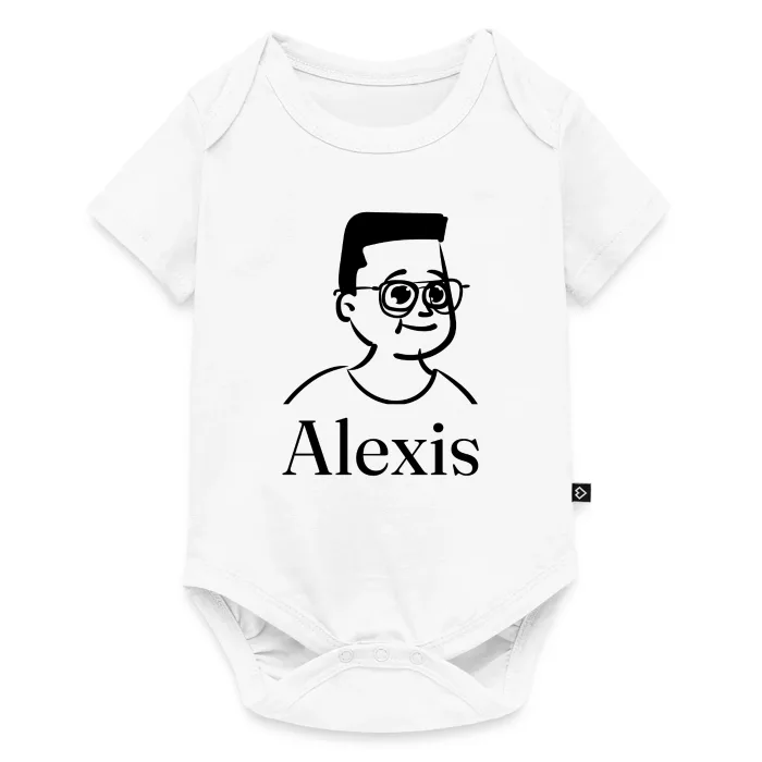Body bébé personnalisé au prénom Alexis