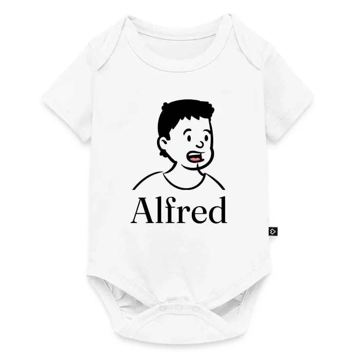Body bébé personnalisé au prénom Alfred