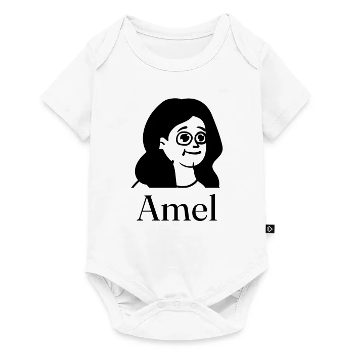 Body bébé personnalisé au prénom Amel