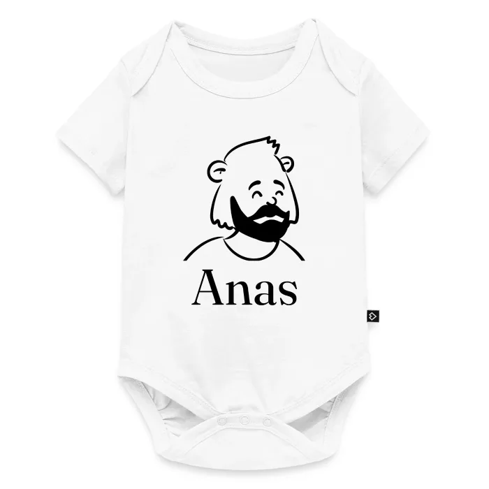 Body bébé personnalisé au prénom Anas