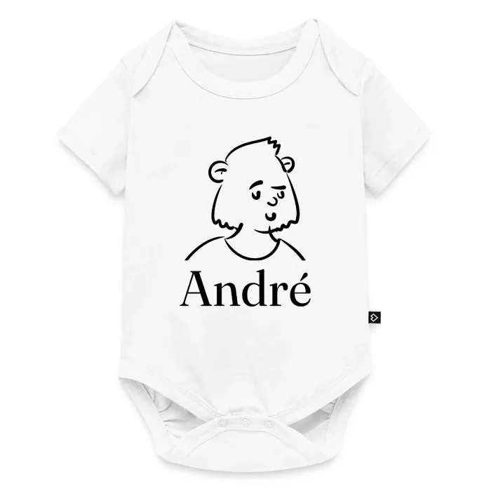 Body bébé personnalisé au prénom André