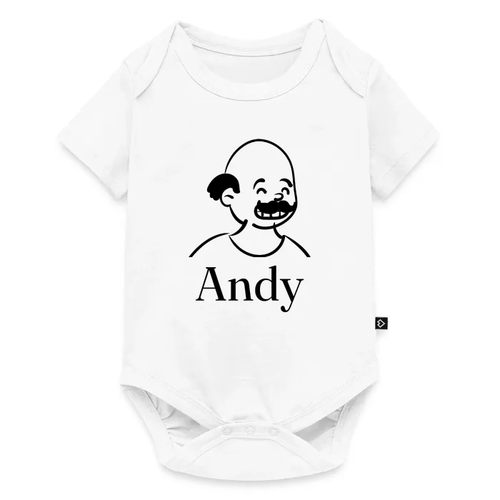 Body bébé personnalisé au prénom Andy