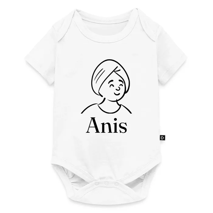 Body bébé personnalisé au prénom Anis