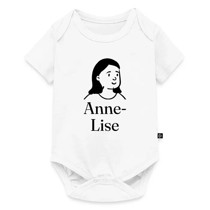 Body bébé personnalisé au prénom Anne-Lise