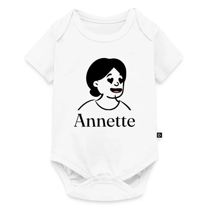 Body bébé personnalisé au prénom Annette
