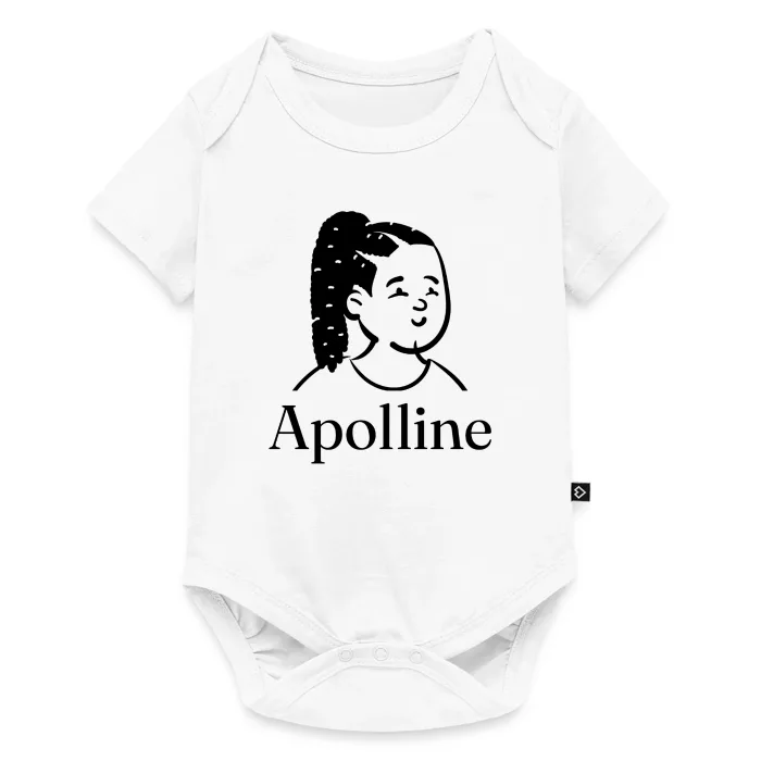Body bébé personnalisé au prénom Apolline