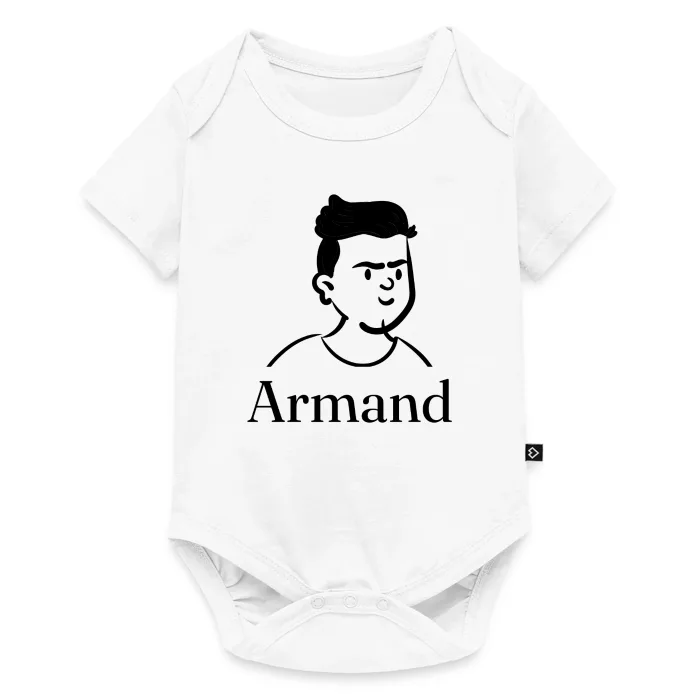 Body bébé personnalisé au prénom Armand