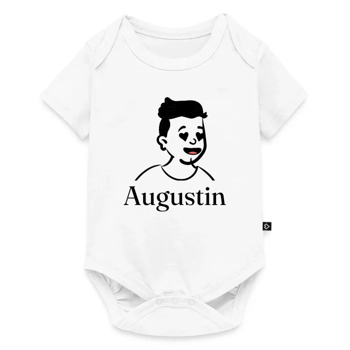 Body bébé personnalisé au prénom Augustin