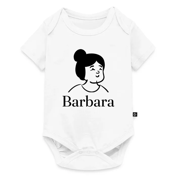 Body bébé personnalisé au prénom Barbara