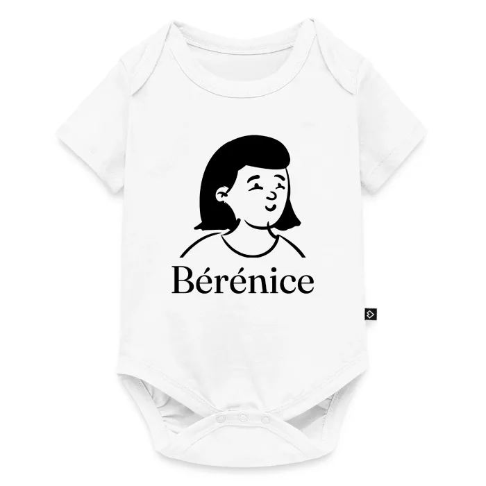 Body bébé personnalisé au prénom Bérénice